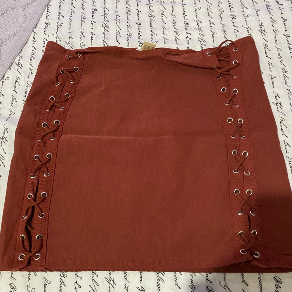 Detailed Mini Skirt
